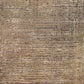 Hands INTAGLIO Beige Grey Luxury Carpet - 100% Botanical Silk, Hand Tufted (3' x 5')