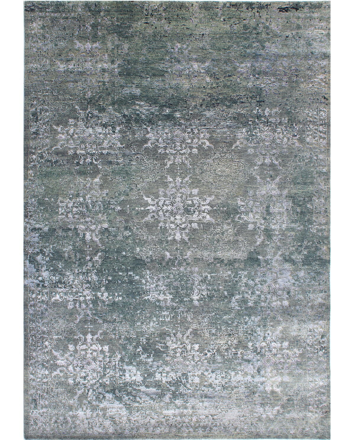 Hands DL 1758 Assorted Luxury Carpet - Wool & Botanical Silk, Hand Knotted (9' x 12')