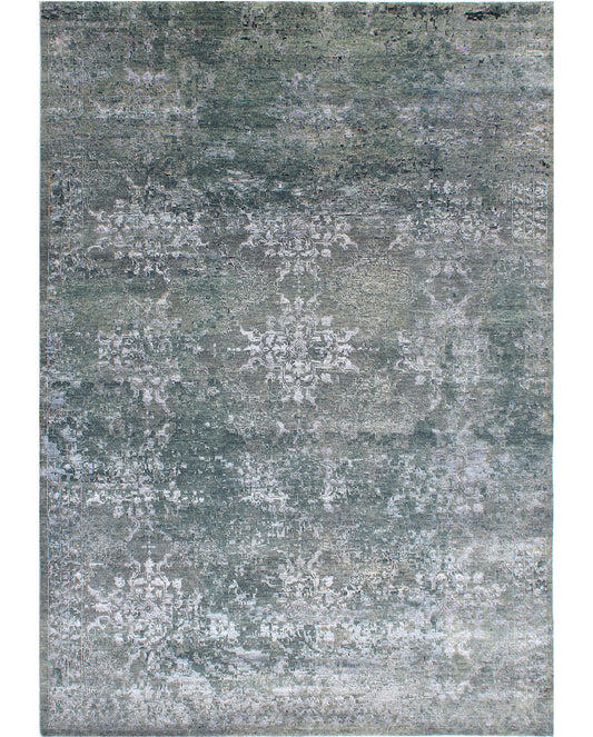 Hands DL 1758 Assorted Luxury Carpet - Wool & Botanical Silk, Hand Knotted (9' x 12')