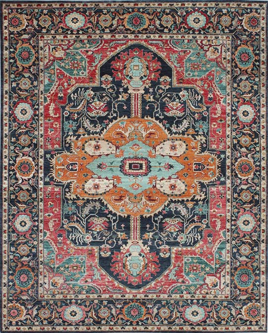 Hands DL 8 Multi Luxury Carpet - 100% Wool, Hand Knotted (9' x 12')