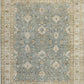 Hands P 4238 Beige Blue Luxury Carpet - 100% Wool, Hand Knotted (10' x 14')