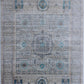 Hands P 4773 Grey Silver Luxury Carpet - Wool & Bamboo Silk, Hand Knotted (9' x 12')