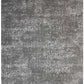 Hands DL 830 Silver Grey Luxury Carpet - Wool & Bamboo Silk, Hand Knotted (3' x 5')
