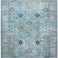 Hands P 1194 Blue Luxury Carpet - 100% Wool, Hand Knotted (9' x 12')
