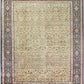 Hands P 1807 Beige Brown Luxury Carpet - 100% Wool, Hand Knotted (8'6" x 11'6")