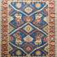 Hands P 2575 Blue Multi Luxury Carpet - 100% Wool, Hand Knotted (5'6" x 8')