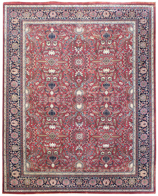 Hands P 2737 Multi Red Luxury Carpet - 100% Wool, Hand Knotted (8' x 12')