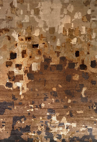Luxury hand knotted carpet made from 100% Wool