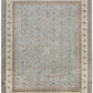 Hands P 3050 Beige Grey Luxury Carpet - Wool & Botanical Silk, Hand Knotted (12' x 15')