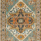 Hands P 4761 Rust & Ivory Luxury Carpet - 100% Wool, Hand Knotted (8' x 10')