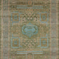 Hands P 4770 Greige Green Luxury Carpet - Wool & Bamboo Silk, Hand Knotted (9' x 12')