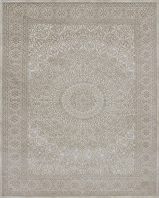 Hands DL 1645 Assorted Luxury Carpet - Wool & Botanical Silk, Hand Knotted (5'6" x 8')