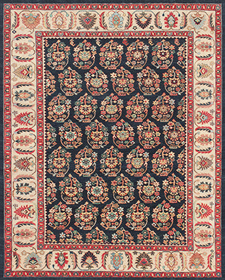 Hands DL 1672 Multi Luxury Carpet - 100% Wool, Hand Knotted (5'6" x 8')